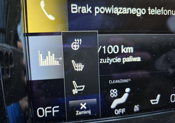 Volvo XC 60 cena 224900 przebieg: 28900, rok produkcji 2021 z Biskupiec małe 466